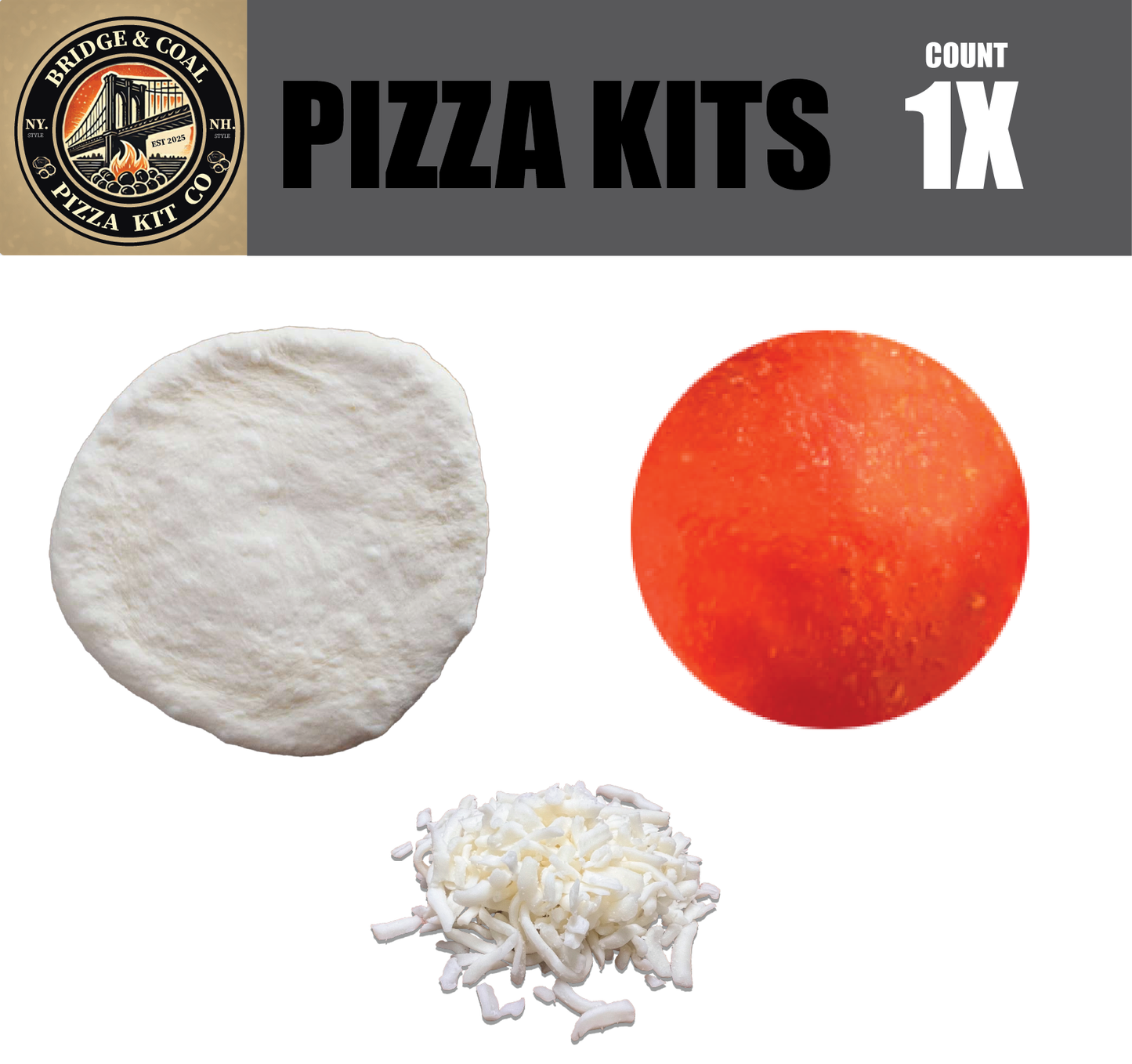 Bridge & Coal Single Pizza Kits